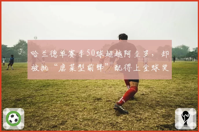 哈兰德单赛季50球超越阿圭罗，却被批“虐菜型前锋”配得上金球奖吗？